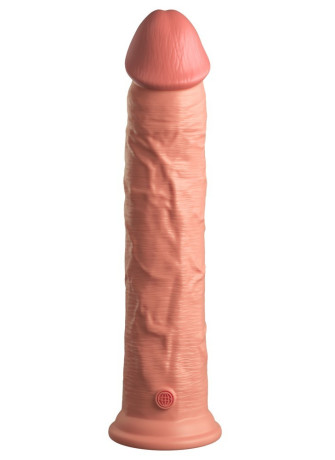 11" Dual Density Silicone Cock